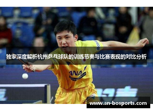 独家深度解析杭州乒乓球队的训练节奏与比赛表现的对比分析
